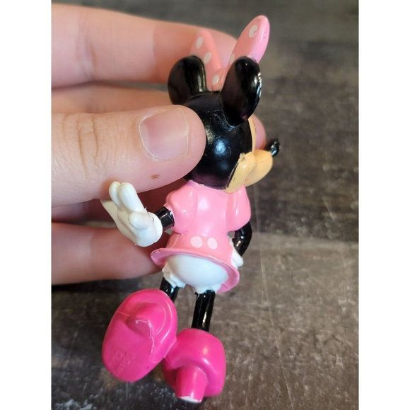 Minnie Mouse pink heels happy Disney Pixar toy figure - Picture 3 of 4